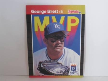 George Brett MVP #BC-7 1989 Donruss Baseball Card